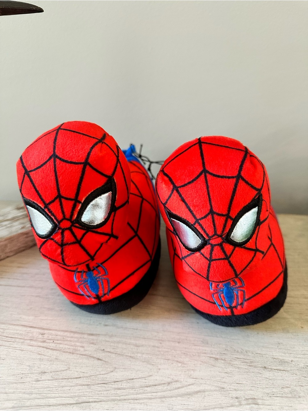 Marvel Red Spider-Man Kids Slippers